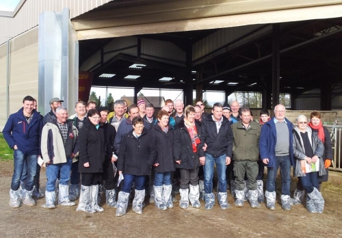 Un groupe d’éleveurs Suisses en Bourgogne
