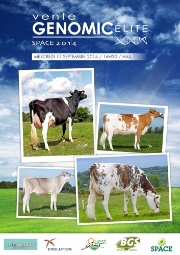 Catalogue Vente GENOMIC Elite au SPACE
