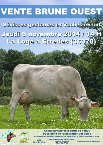 La Vente Brune Ouest 2014 approche !