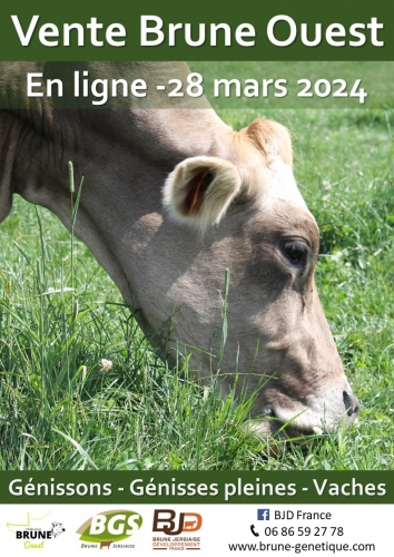 Vente Brune Ouest le 28 mars 2024 !