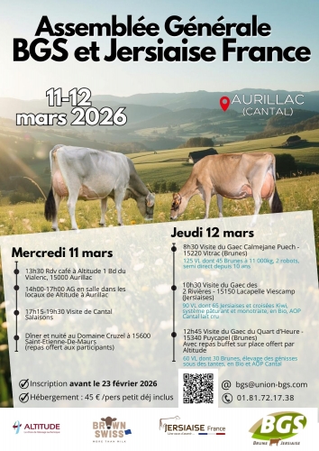 Assemblée Générale commune BGS et Jersiaise